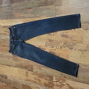 American Eagle Denim Blue Jeans Stretch Skinny Straight Leg‎ Womens Size 4